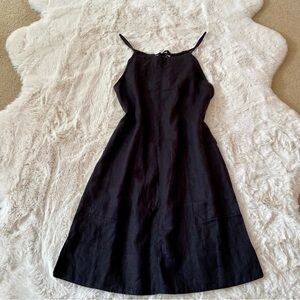 NWT Everlane Linen Apron Dress